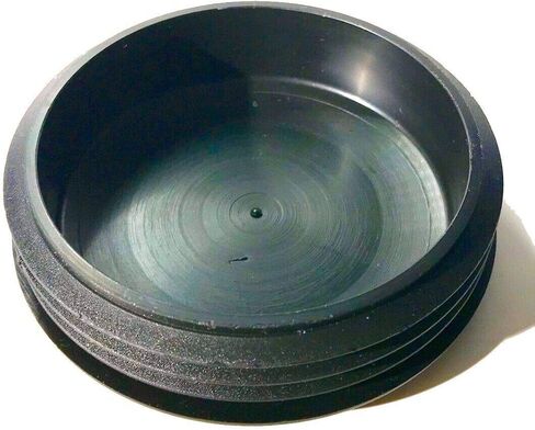 SBDs 4-3/8" Round Plastic Tubing Plug-End Cap 4-7 Ga 110 MM Heavy Duty -Rare Size. Made in USA in Kuwait