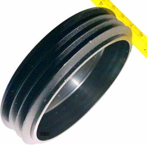 SBDs 4-3/8" Round Plastic Tubing Plug-End Cap 4-7 Ga 110 MM Heavy Duty -Rare Size. Made in USA in Kuwait