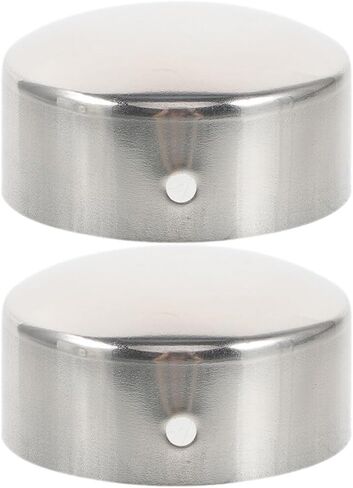 Uonlytech Stair Handrail Plugs Metal Hole Plugs Chair Leg Caps Handrail End Cap Metal for Stairs in Kuwait