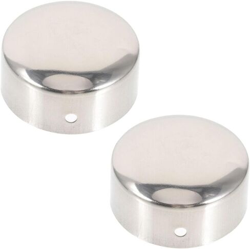 Uonlytech Stair Handrail Plugs Metal Hole Plugs Chair Leg Caps Handrail End Cap Metal for Stairs in Kuwait