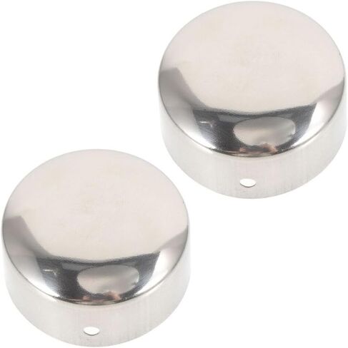 Uonlytech Stair Handrail Plugs Metal Hole Plugs Chair Leg Caps Handrail End Cap Metal for Stairs in Kuwait