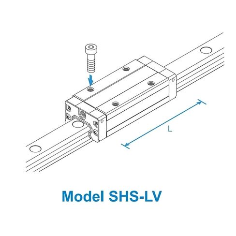 SHS30LV Block SHS30 SHS30LV1UU SHS30LV1SS Linear Guide Slider Bearing 1Pcs in Kuwait