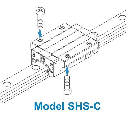 Linear Guide Slider SHS35C SHS35 SHS35C1SS SHS35C1UU SHS35CSS SHS35CUU Slide Block 1Pcs in Kuwait