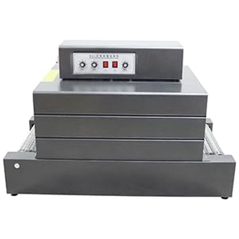 Heat Shrink Wrapping Machine Shrink Tunnel Thermal Shrinking Machine for PVC/POF Film 22lbs Capacity 17.7"X9.84" 220V in Kuwait