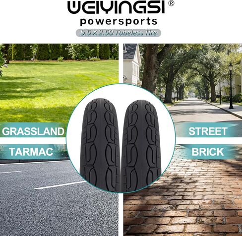 إطار صلب مقاس 14 × 2.125 - إطار دراجة كهربائية مقاس 14 × 2.125 بدون أنبوب للدراجة الإلكترونية والسكوتر الإلكتروني والدراجة الكهربائية القابلة للطي - استبدال العجلات الخلفية/الأمامية - بدون هواء - مقاومة للثقب - عبوتان in Kuwait