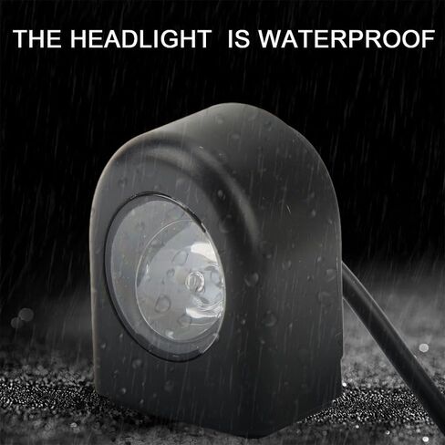 استبدال المصباح الأمامي LED للسكوتر الكهربائي لقطع غيار السكوتر الإلكتروني M365 M365 Pro M365 Pro2 1S Lite (أسود) in Kuwait