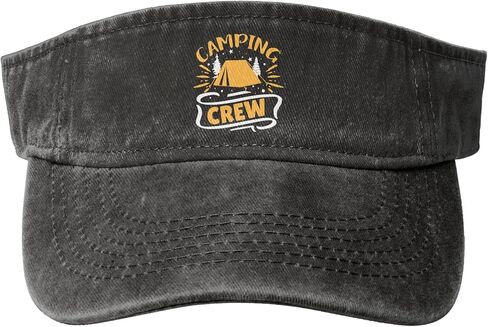 Sun Visor,Bunco Babe Sunset Dice,Washed Empty Top Denim Baseball Cap Golf Tennis in Kuwait