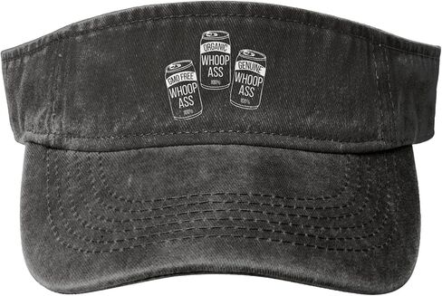Sun Visor,Bunco Babe Sunset Dice,Washed Empty Top Denim Baseball Cap Golf Tennis in Kuwait