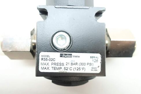 باركر R35-02C منظم هوائي 300 رطل لكل بوصة مربعة 1/4 بوصة NPT in Kuwait