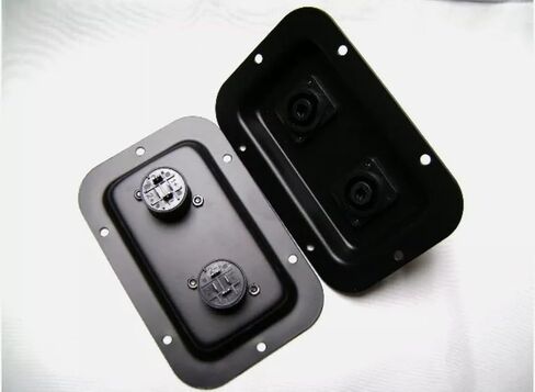 LASE (2) Two Jack Plates with Dual SpeakON NL4 for PA Speakers/Cabinets in Saudi Arabia
