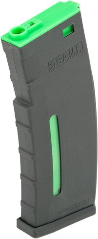 Evike Airsoft - BAMF 190rd Polymer Mid-Cap Mag for M4-Style Series Airsoft AEGs (Color: Bio-Hazard/Single Mag) in Saudi Arabia