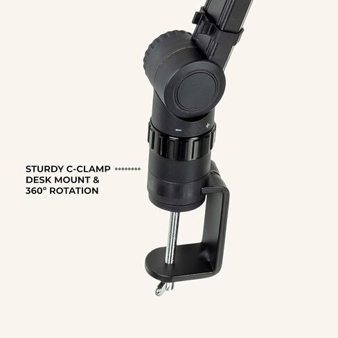Headliner Sierra Broadcast Microphone Boom Arm, Black in Saudi Arabia