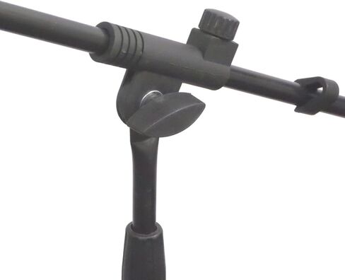 Microphone Boom Arm Stand Combo, Black, Performance Plus (MSB1) | Portable, Folding Tripod, Microphone Stand and Boom Arm in Saudi Arabia