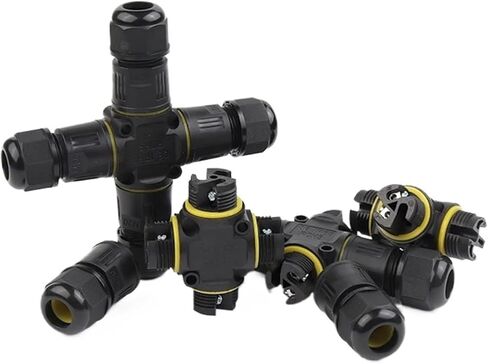 برغي توصيل LED طرفي M204-way 2/3-pin (M20 Cross 2P 9-12mm) in Kuwait