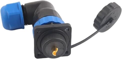 SP20 4-hole square elbow 1/2/3/4/5/6/7/9/10/11/12/14 pin male and female cable connector socket(SPW20-1S) in Kuwait