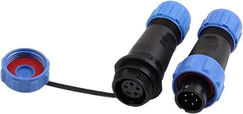 SP13 connector 2/3/4/5/6/7/9 pin and socket installation(SP13-7D) in Kuwait
