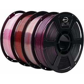 3D Printer Filament Bundle, PLA Plus Filament 8KG 1.75mm, Neatly Wound Filament for Most 3D Printer, 8 Colors, 1kg Spool,Lakeblue Purple Pink Rosepink White Neongreen Yellow Orange in Saudi Arabia