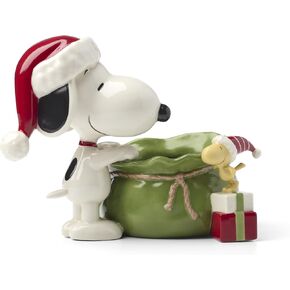 Lenox 897597 Snoopy Snow Globe ، زينة عيد الميلاد ، الفول السوداني in Kuwait