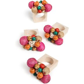 Kim Seybert Women's Java Napkin Rings Set of 4 in Kuwait