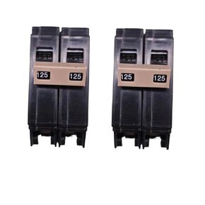 Genuine 2 pcs CH2125 125A 2-Pole Type CH Circuit Breaker,Replacement for Eaton OEM in Saudi Arabia