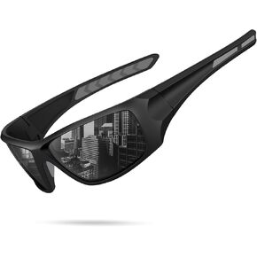 Sports Polarized Sunglasses for Men UV400 Wrap Around Sun Glasses for Fishing Driving Running Cycling Golf in Kuwait