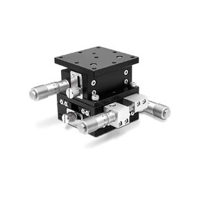 XYZ Axis LD40/60/80/90/125 Sliding Table Displacement Platform Three-axis Manual Lifting Worktable 1Pcs(LD90-C) in Kuwait