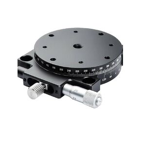 R-axis Rotating Slide Table Rs40/60/90/100/125 Manual Turntable 360 Degree Displacement Adjustment 1Pcs(RSP40-L 精度0.02mm) in Saudi Arabia