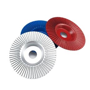 125mm Plane Bevel Angle Grinding Wheel Woods Polishing Wheel Wood Carving Sanding Tool Abrasive Disc Tools for Angle Grinder(Black Flat) in Kuwait