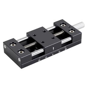 Manual Slide Table X-Axis 20/40/60/80A Linear Screw Displacement Stage 1Pcs(80A-DB40) in Kuwait