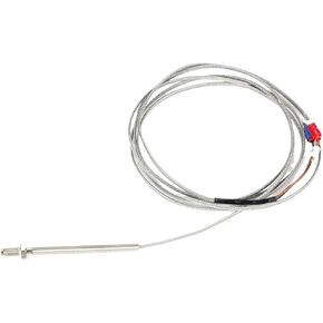 WRNT-02 M6 Screw K/J Type Thermocouple Temperatures Sensor, 6m~30m Long Cable for Industrial Temperature Controller(M6 K Type 6m) in Kuwait