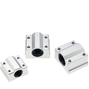 2pcs Linear Motion Bearing Blocks, Type SCS10UU-SCS30UU,SCS10LUU-SCS20LUU, Length 10-30mm, Mainly Used for CNC Parts, 3D Printer, Precision Machine Tools(SCS12LUU) in Saudi Arabia