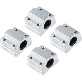4pcs Linear Motion Bearing Slides, Model SCS8UU-SCS25UU, Length 8-25mm, Mainly Used for CNC Parts, 3D Printer, Precision Machine Tools(SCS10UU) in Saudi Arabia