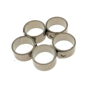 SUS301 زنبرك ثابت القوة، حمل 0.49 رطل، المعرف 0.56 بوصة، OD 0.66 بوصة، سمك المادة 0.0051 بوصة، عرض المادة 0.31 بوصة، الطول الممتد 12 بوصة، الطول الإجمالي 16 بوصة، عبوة من 5 قطع in Kuwait