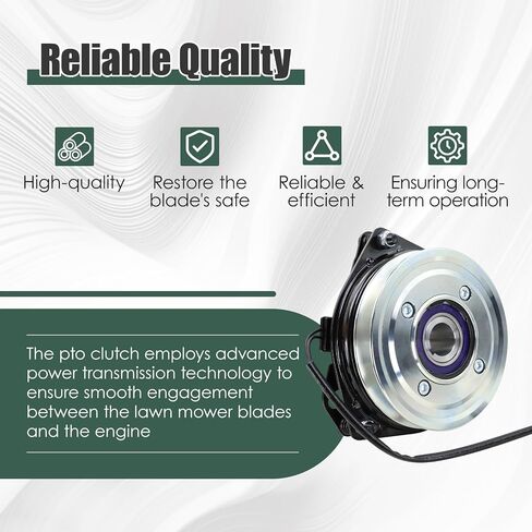 قابض PTO الكهربائي X0613 متوافق مع Ferris Simplicity Citation/Colt ZT2148T ZT2348T ZT2352T وSnaper Zero Turn Mowers. يستبدل 5022584، 5023231، 5023432، 5023432SM، GT2.5-FE01S in Kuwait