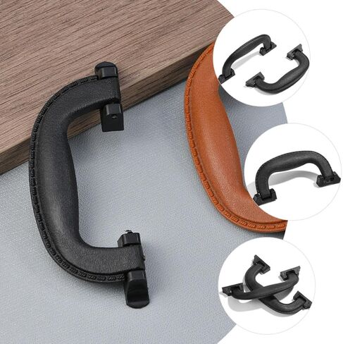 Luggage Replacement Handles Portable 6pcs Black Plastic and Easy Attachment and Detachment for Suitcases and Bags for Travel and DIY Luggage Repairs for Travel and DIY Luggage in Kuwait