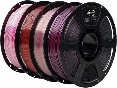 حزمة خيوط الطابعة ثلاثية الأبعاد، خيوط PLA Plus 8 كجم 1.75 مم، خيوط ملفوفة بدقة لمعظم الطابعات ثلاثية الأبعاد، 8 ألوان، بكرة 1 كجم، Lakeblue أرجواني وردي وردي وردي أبيض نيونجرين أصفر برتقالي in Kuwait