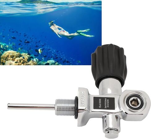 KOGOROUCOS Scuba Diving Cylinder Valve Dual Use for Diving Snorkeling in Kuwait