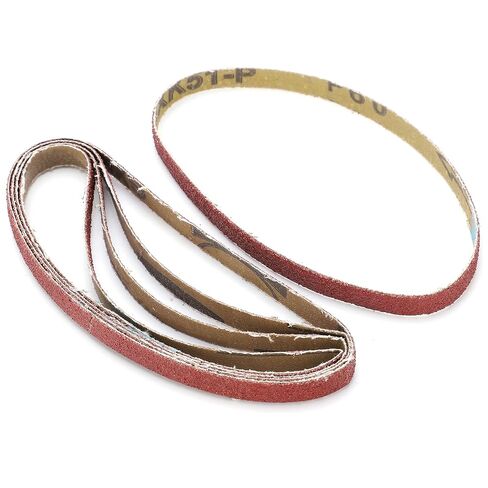 Kadimendium Sandpaper Belt Abrasive Strip Replacement Tool for Sander and Durable for Metal Grinding 80180# for Home Improvement 20pcs (150#) in Kuwait
