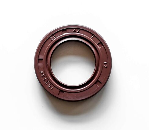 EAI 25mm x 42mm x 7mm FPM/FKM TC Double Lip w/Stainless Steel Spring Oil Seal. Comp. /w Viton Shaft Seal in Kuwait