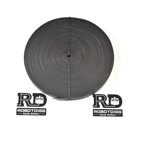 RobotDigg 2GT/GT2 Timing Belt Pitch 2mm Width 9mm Open Ended Synchronous Belt Pack of 10 Meters in Kuwait