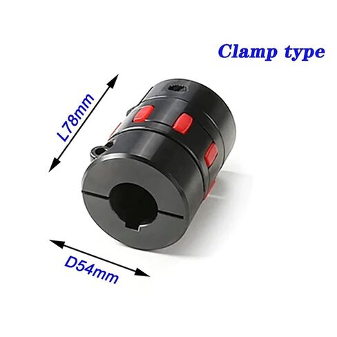 Clamp Type XL2 D54L78 12/14/15/16/20/22/25/28mm Ballscrew Jaw Spider Steel Shaft Coupler Flexible 1Pcs(14x16) in Kuwait