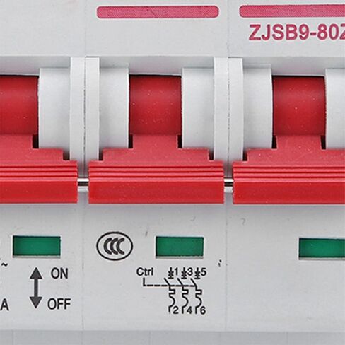Smart Circuit Breaker, AC220V PA66-DSM Flame Retardant Shell Phone APP Remote Switch (3P 100A) in Kuwait