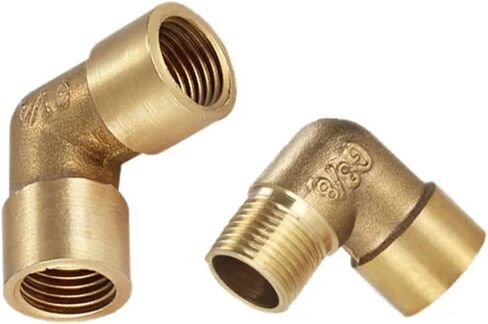 30Pcs All Copper Tee Joint Inner Screw Elbow Outer(External 2 point) in Saudi Arabia
