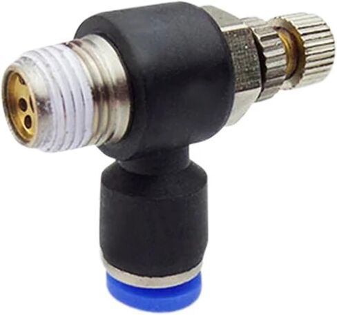 6Pcs Pneumatic Fittings SL 1/8 4 3 2 Inch External Thread Cylinder Throttle Valve Air Pressure Regulator(SL6-01 (6PCS A LOT)) in Saudi Arabia