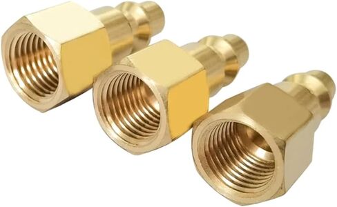 1Pcs U20PF NPT 1/4 Inch Brass Air Compressor Pneumatic Tool Quick Connector in Saudi Arabia