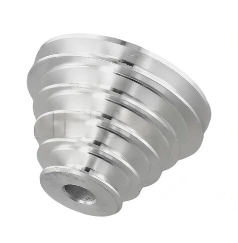 44-56-68-76-86mm Aluminum Pagoda Pulley Wheel Set V-Groove for Benchtop Drill Press Workshop Machinery Equipment in Kuwait