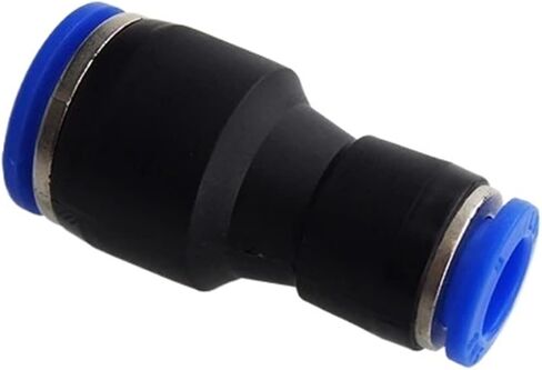 10Pcs PG8-6 Unequal Diameter Air Tube Fitting Straight Union One Touch Push In Pneumatic Connectors in Saudi Arabia
