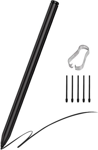 NTHJOYS Magnetic EMR Stylus Compatible with Remarkable 2 Pen, Replacement Stylus for Remarkable 2/1/ with Eraser, 4096 Pressure Levels, Palm Rejection & 5 Tilt Support with Eraser, Silver in Saudi Arabia