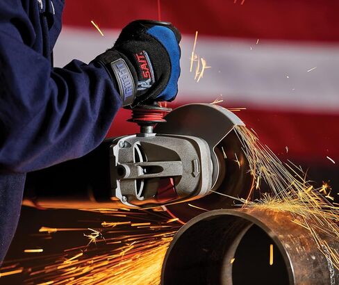 United Abrasives-SAIT 22046 A24R General Purpose Pipeline Wheel (Type 27 Depressed Center) 6" x 1/8" x 5/8-11", 10-Pack in Kuwait