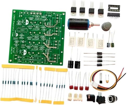Generic Electronic Load Tester Adjustable Constant Current PCB Board Capacity Testing Module with Digital Display Suitable for Lab Use DIY Projects in Kuwait